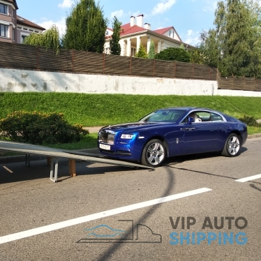 Перевозка крытым автовозом Rolls-Royce Wraith Минск - С Агаро